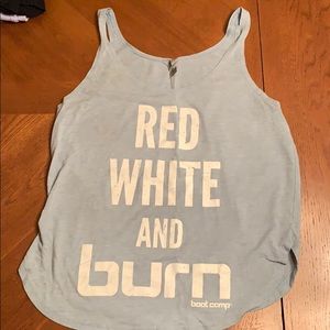 Burn Boot Camp tank